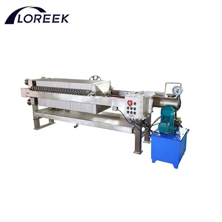 sugar syrup filter press